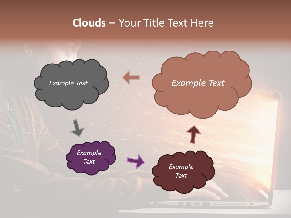 Film Laptop Browsing PowerPoint Template