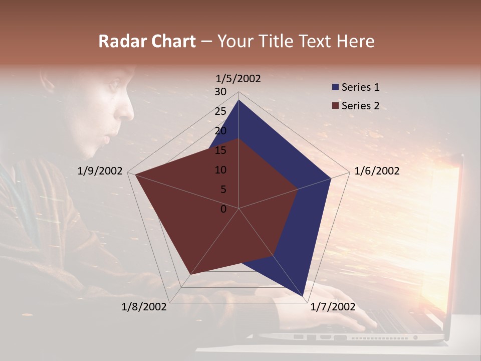 Film Laptop Browsing PowerPoint Template