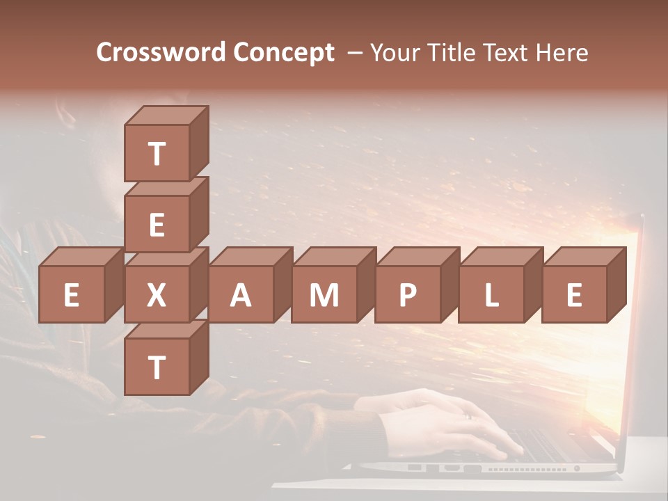 Film Laptop Browsing PowerPoint Template