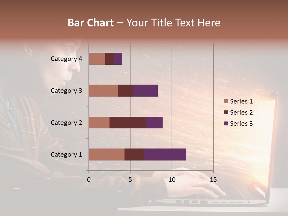 Film Laptop Browsing PowerPoint Template