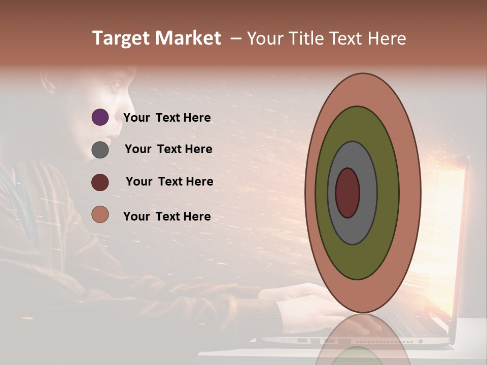 Film Laptop Browsing PowerPoint Template