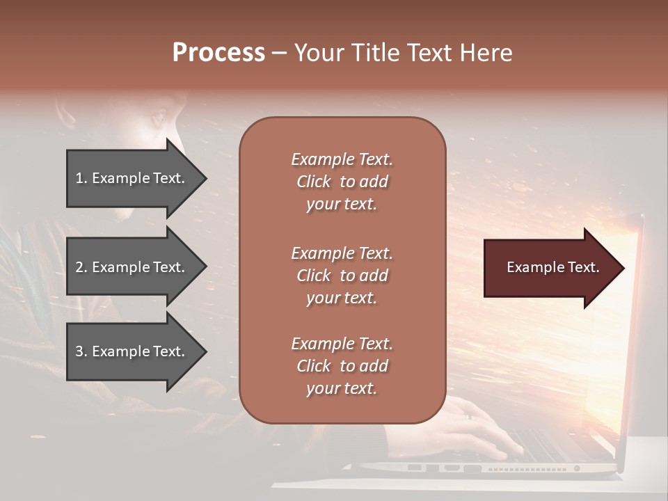 Film Laptop Browsing PowerPoint Template