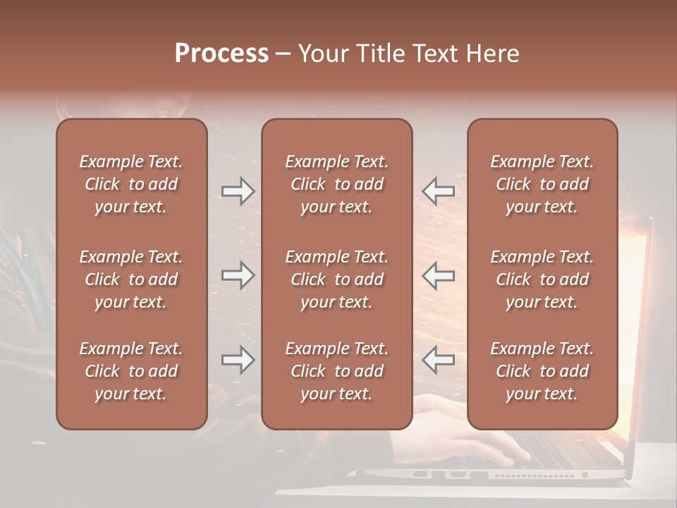 Film Laptop Browsing PowerPoint Template