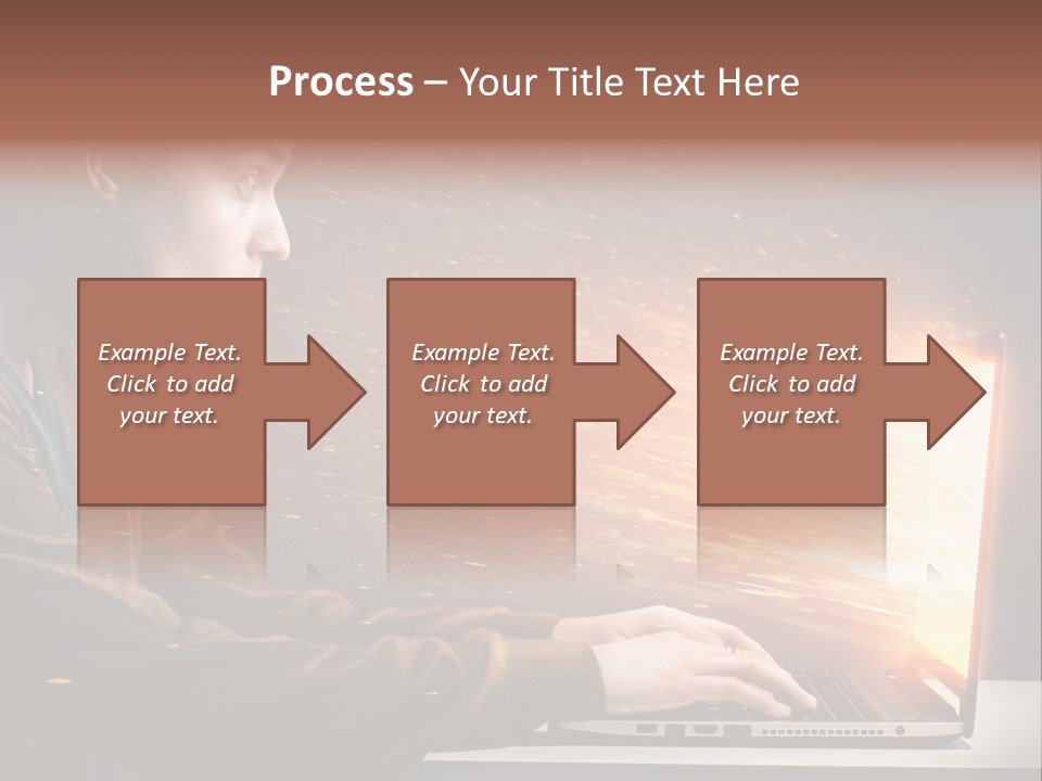 Film Laptop Browsing PowerPoint Template