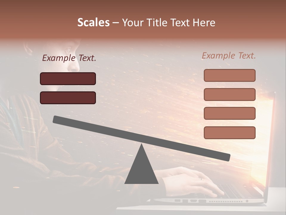 Film Laptop Browsing PowerPoint Template