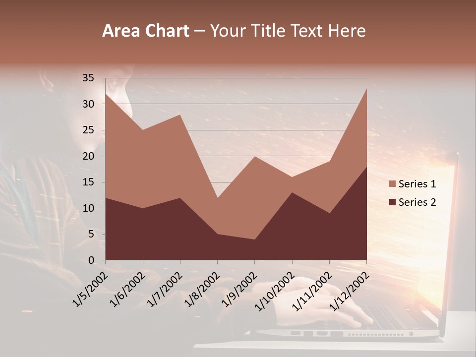Film Laptop Browsing PowerPoint Template
