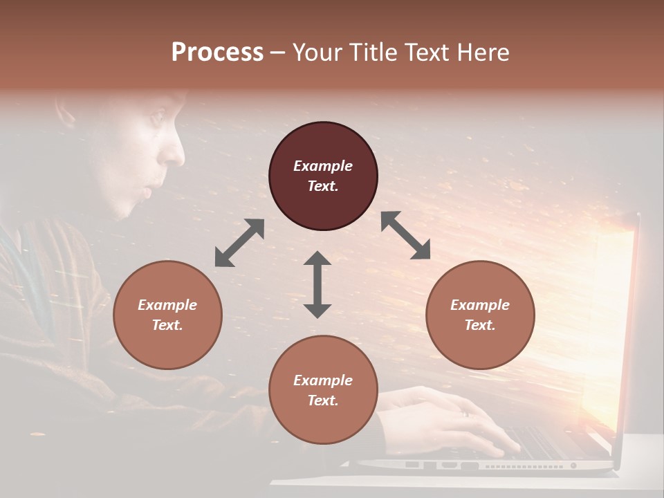 Film Laptop Browsing PowerPoint Template