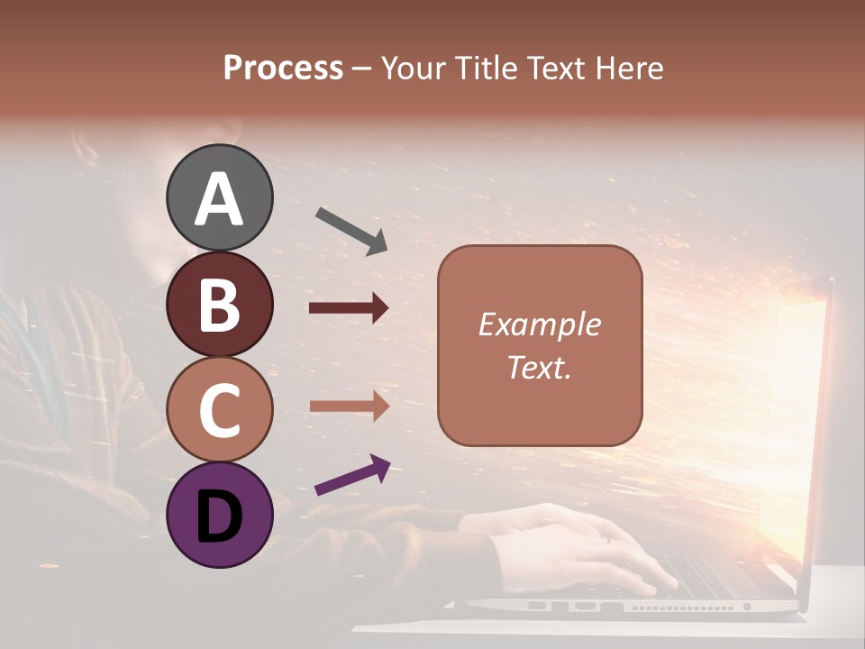 Film Laptop Browsing PowerPoint Template