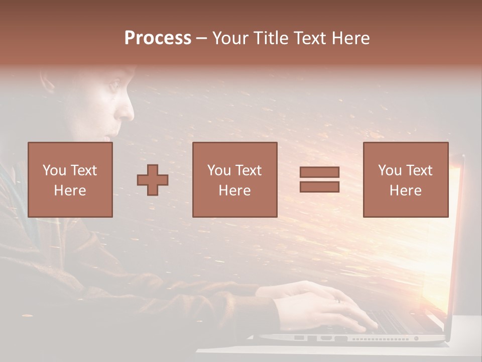 Film Laptop Browsing PowerPoint Template