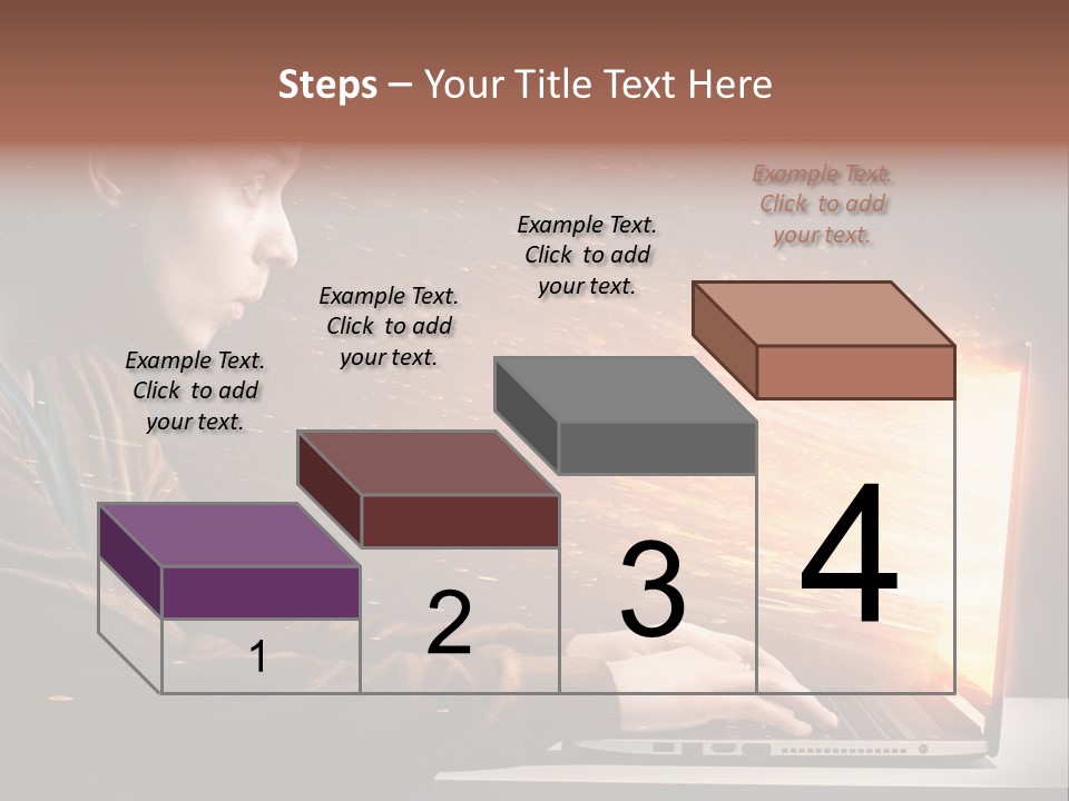 Film Laptop Browsing PowerPoint Template
