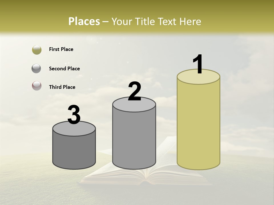 Bright Christ Magic PowerPoint Template