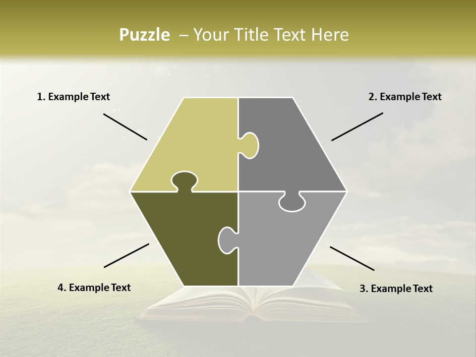 Bright Christ Magic PowerPoint Template