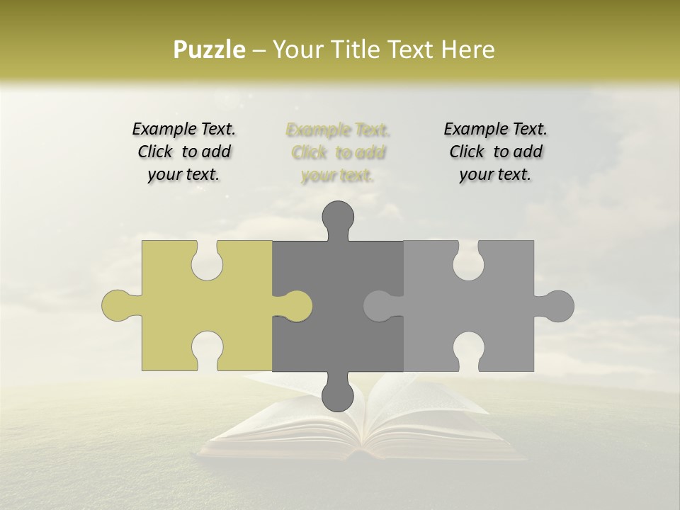 Bright Christ Magic PowerPoint Template