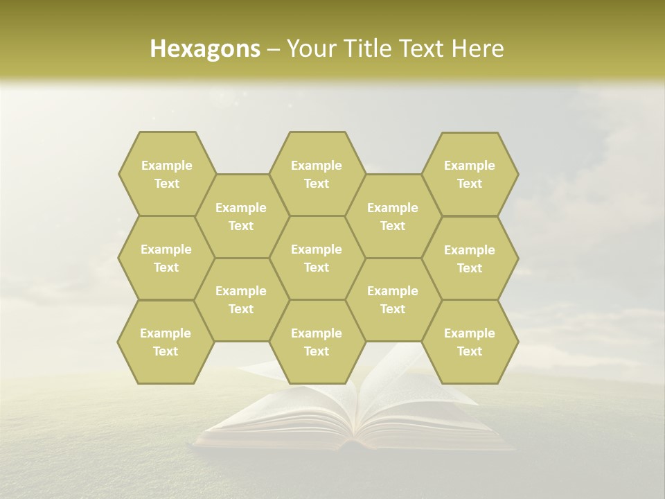 Bright Christ Magic PowerPoint Template