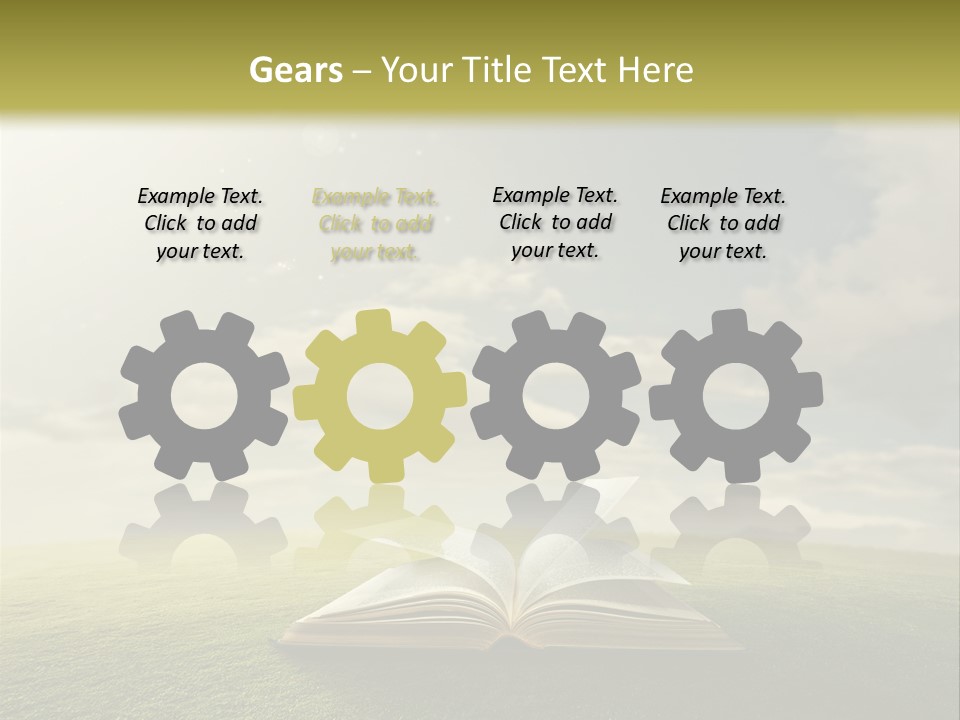 Bright Christ Magic PowerPoint Template