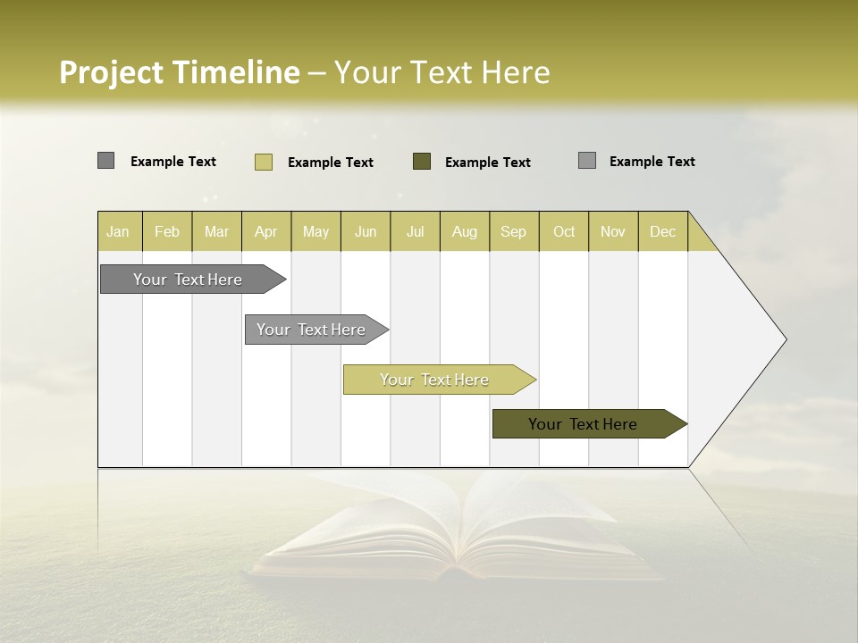 Bright Christ Magic PowerPoint Template
