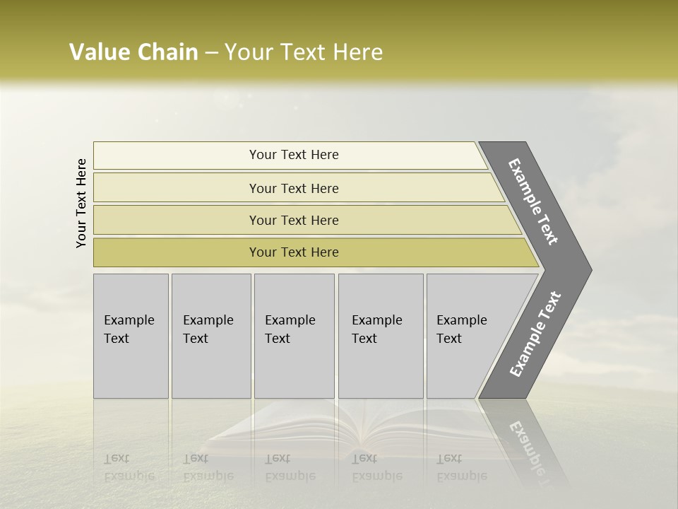 Bright Christ Magic PowerPoint Template