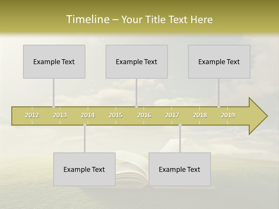 Bright Christ Magic PowerPoint Template