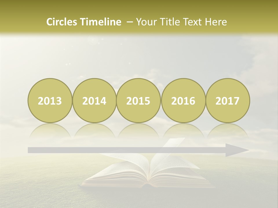 Bright Christ Magic PowerPoint Template