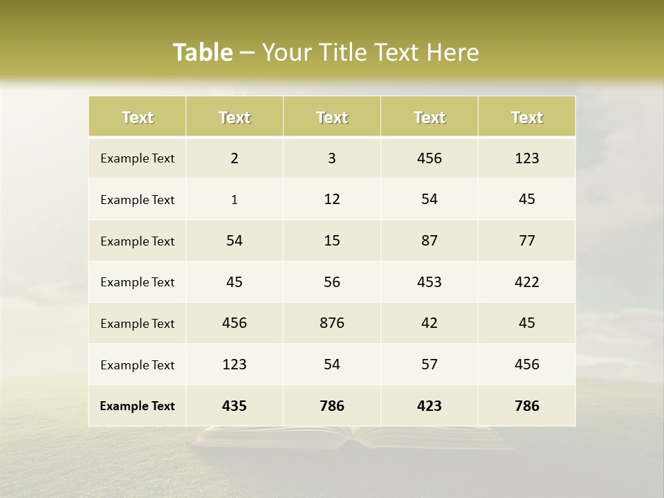 Bright Christ Magic PowerPoint Template