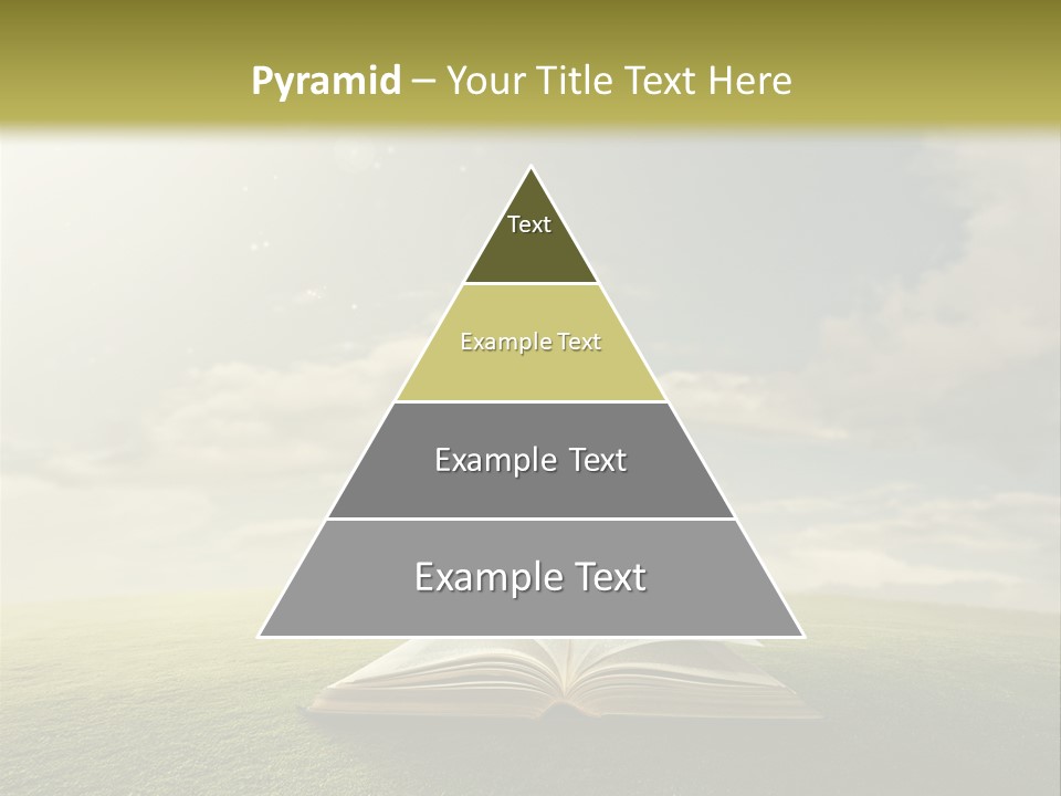 Bright Christ Magic PowerPoint Template