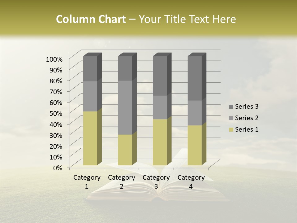Bright Christ Magic PowerPoint Template