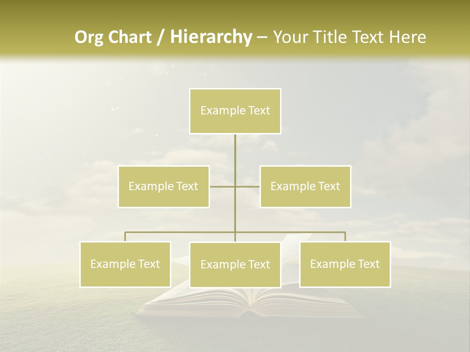 Bright Christ Magic PowerPoint Template