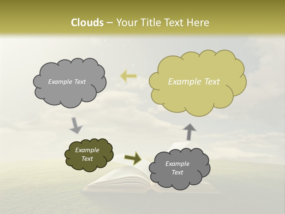 Bright Christ Magic PowerPoint Template