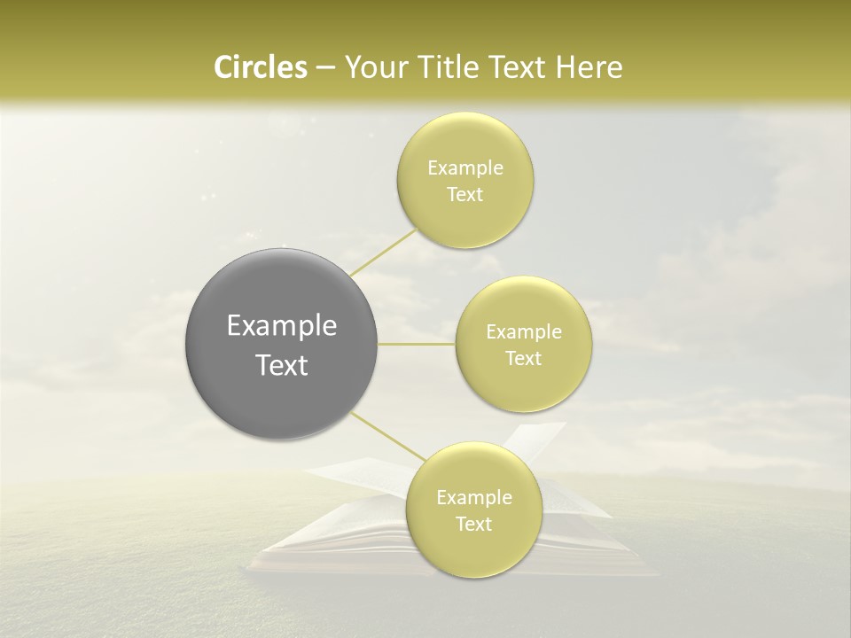 Bright Christ Magic PowerPoint Template