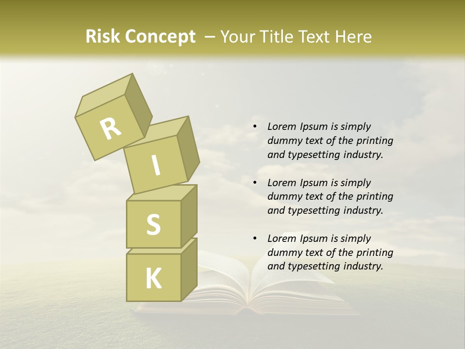 Bright Christ Magic PowerPoint Template