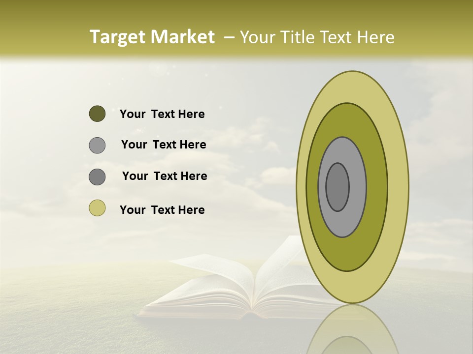 Bright Christ Magic PowerPoint Template