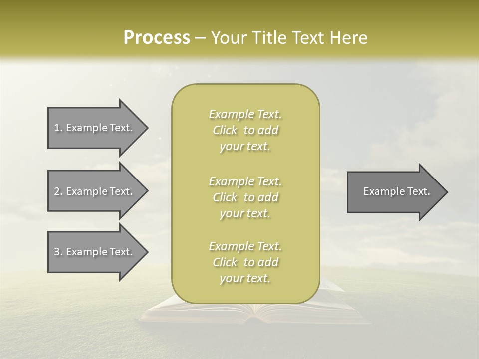 Bright Christ Magic PowerPoint Template