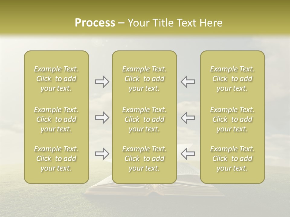 Bright Christ Magic PowerPoint Template
