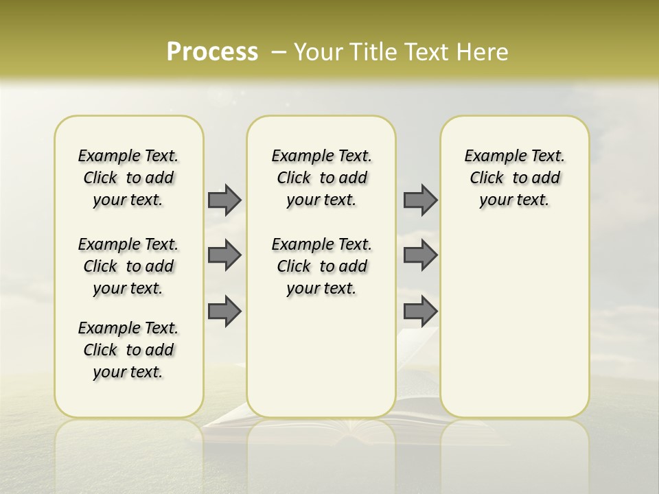 Bright Christ Magic PowerPoint Template