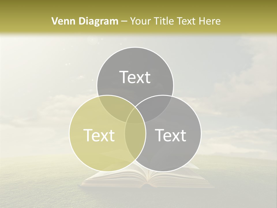 Bright Christ Magic PowerPoint Template