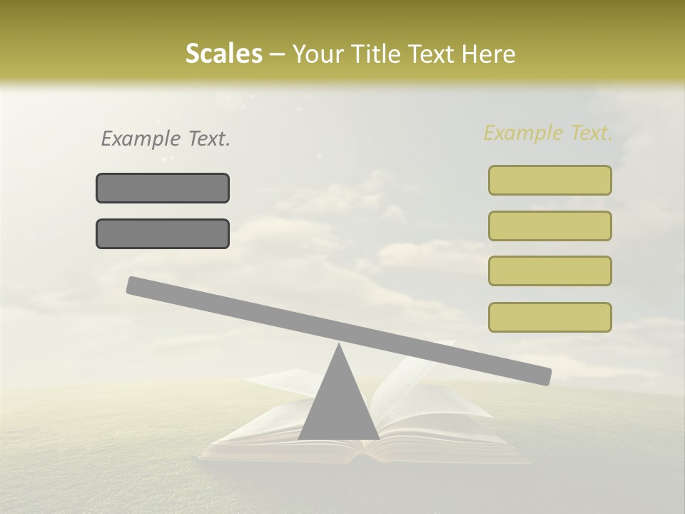 Bright Christ Magic PowerPoint Template