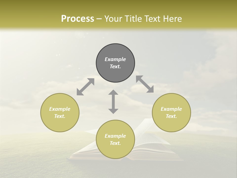 Bright Christ Magic PowerPoint Template