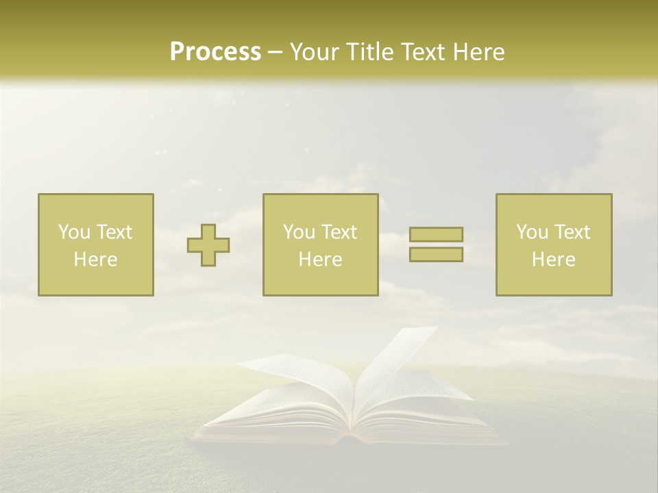 Bright Christ Magic PowerPoint Template