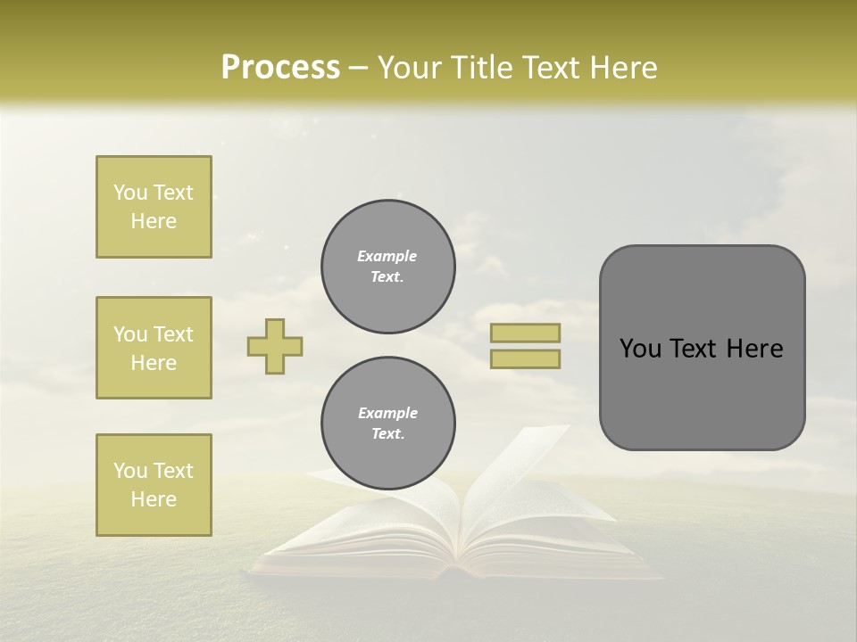 Bright Christ Magic PowerPoint Template