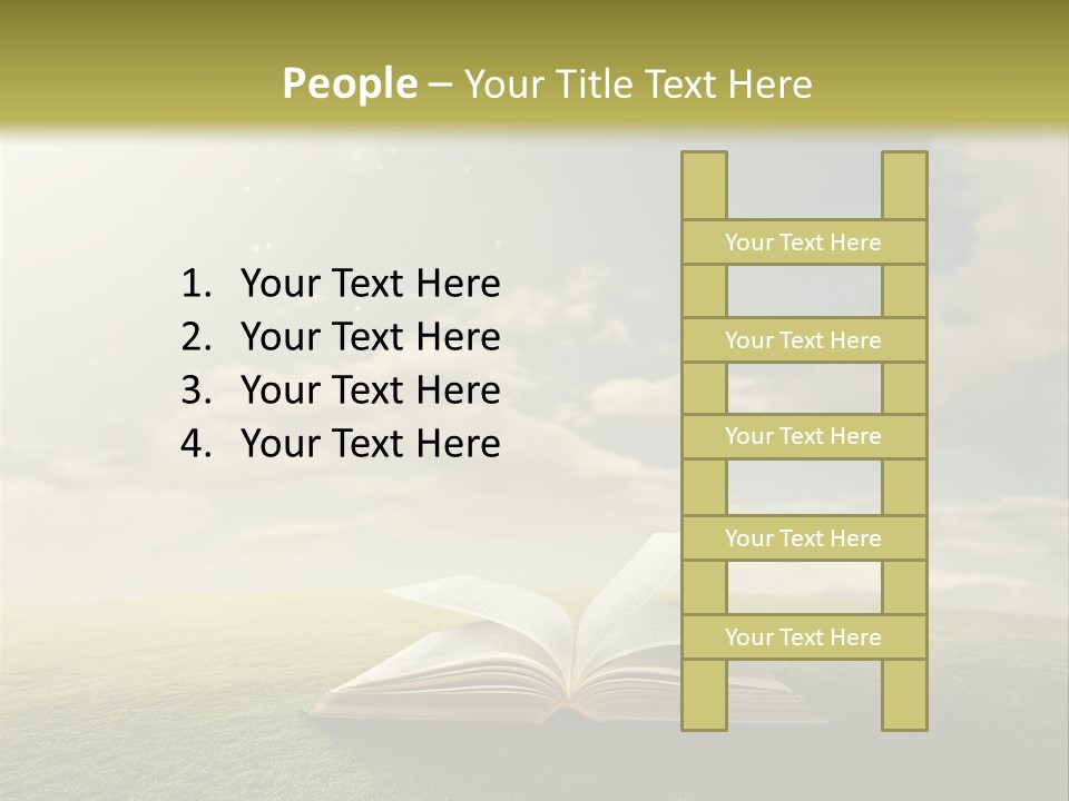 Bright Christ Magic PowerPoint Template