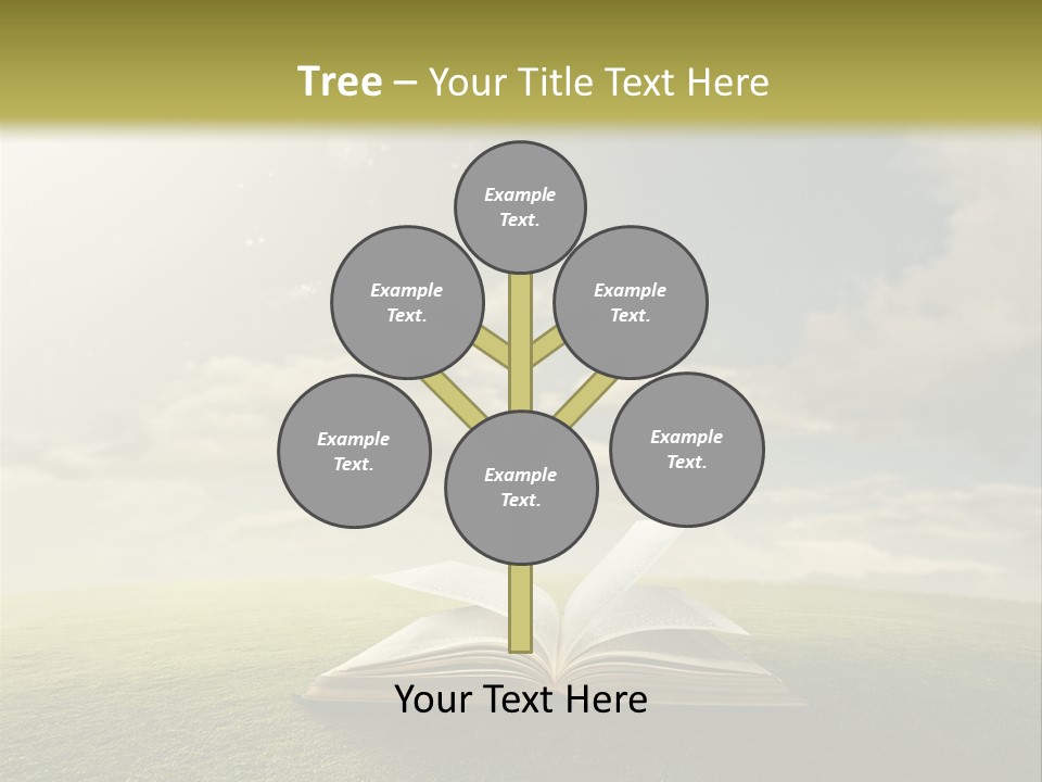 Bright Christ Magic PowerPoint Template