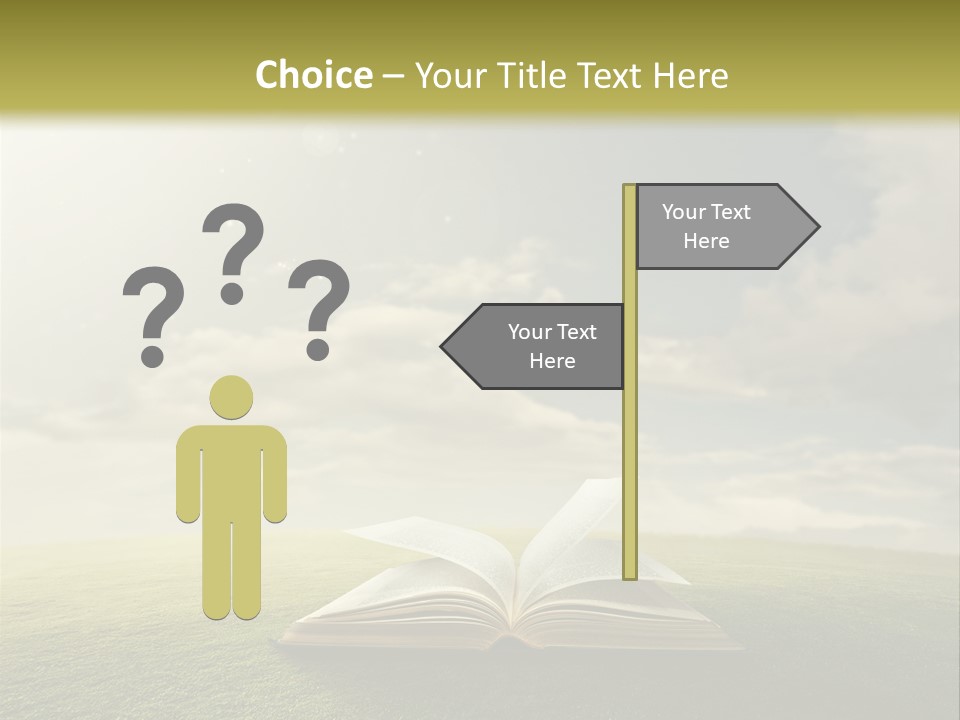 Bright Christ Magic PowerPoint Template