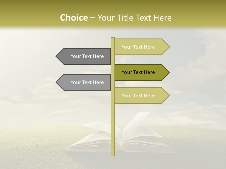 Bright Christ Magic PowerPoint Template