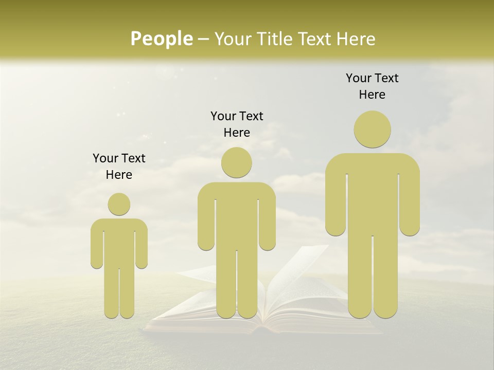 Bright Christ Magic PowerPoint Template