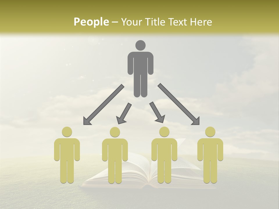 Bright Christ Magic PowerPoint Template