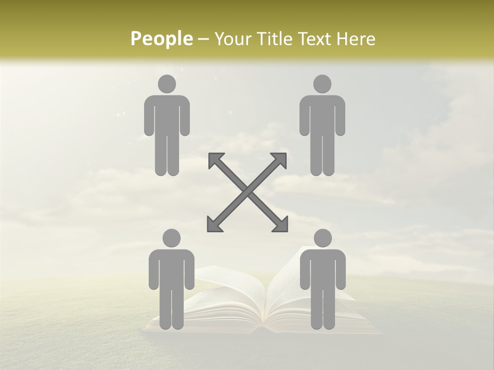 Bright Christ Magic PowerPoint Template