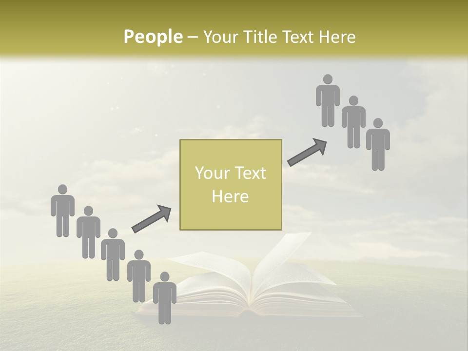 Bright Christ Magic PowerPoint Template