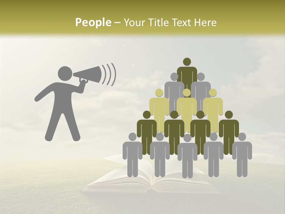 Bright Christ Magic PowerPoint Template