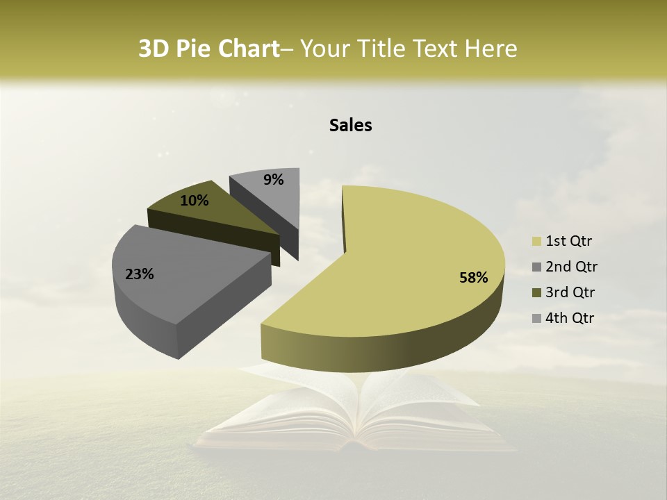 Bright Christ Magic PowerPoint Template