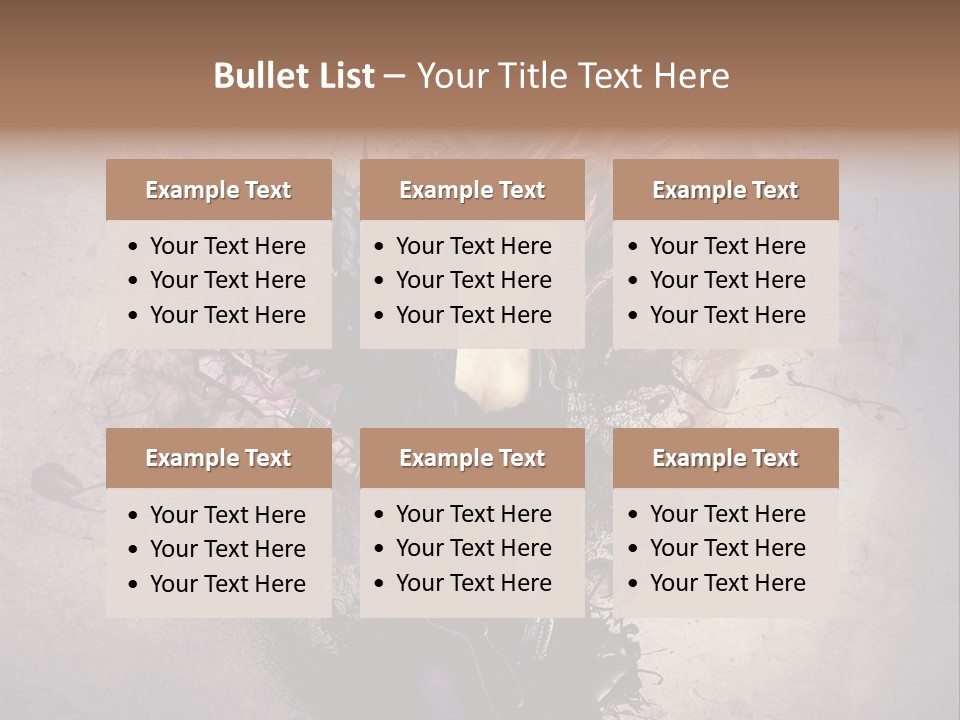 Dynamic Passion Rock PowerPoint Template